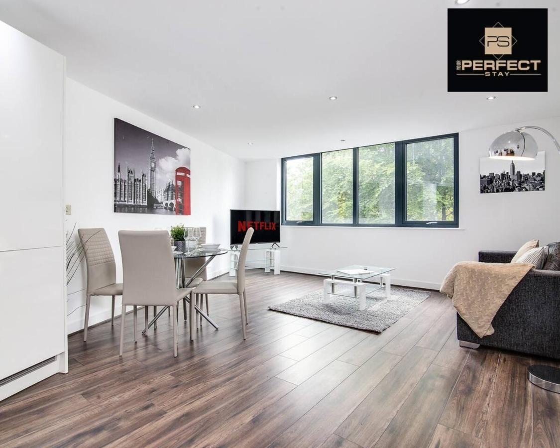 Luxe Modern Apartment By Your Perfect Stay Short Lets Birmingham Exteriör bild