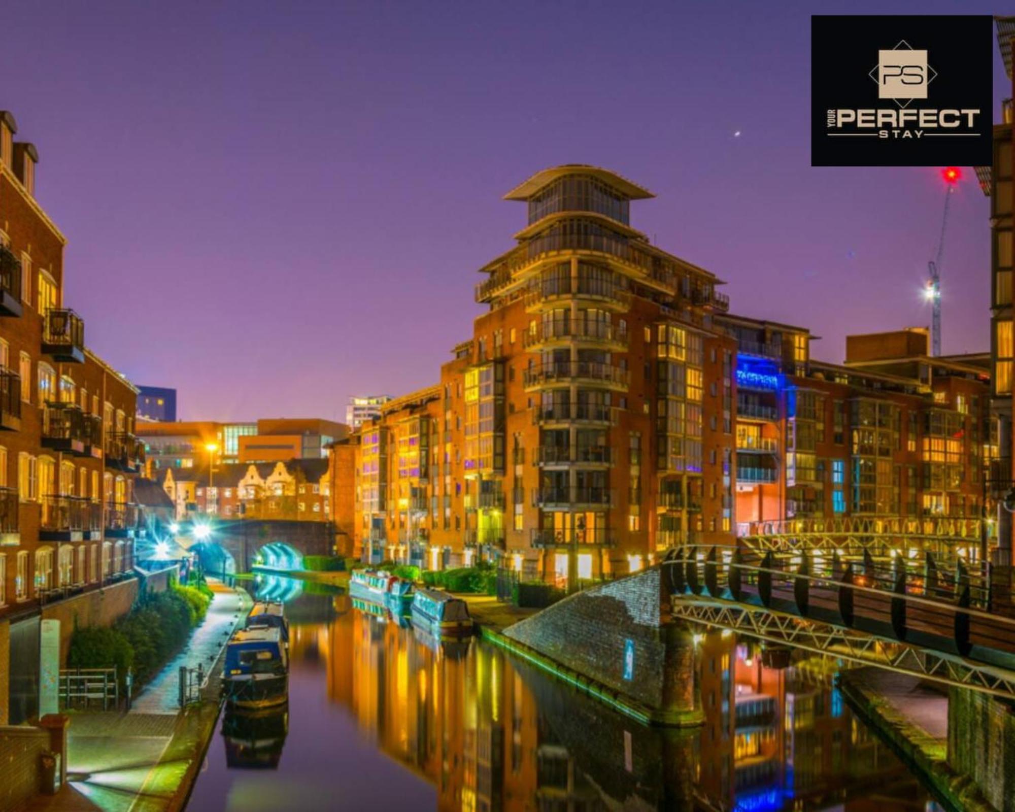 Luxe Modern Apartment By Your Perfect Stay Short Lets Birmingham Exteriör bild
