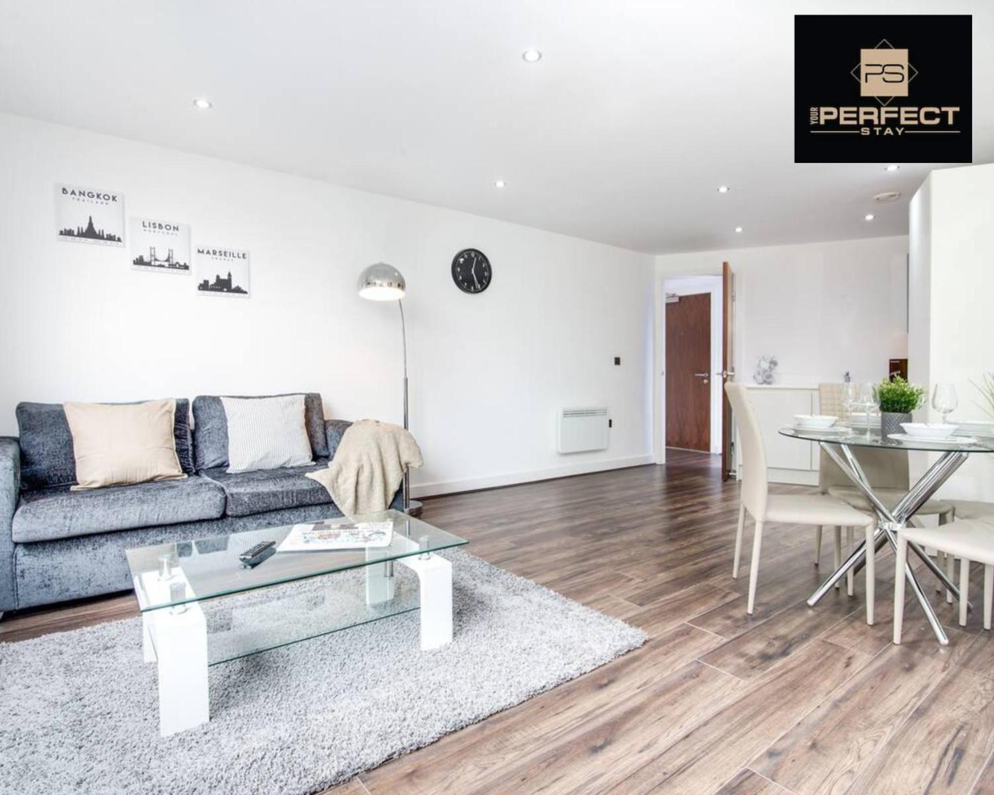 Luxe Modern Apartment By Your Perfect Stay Short Lets Birmingham Exteriör bild