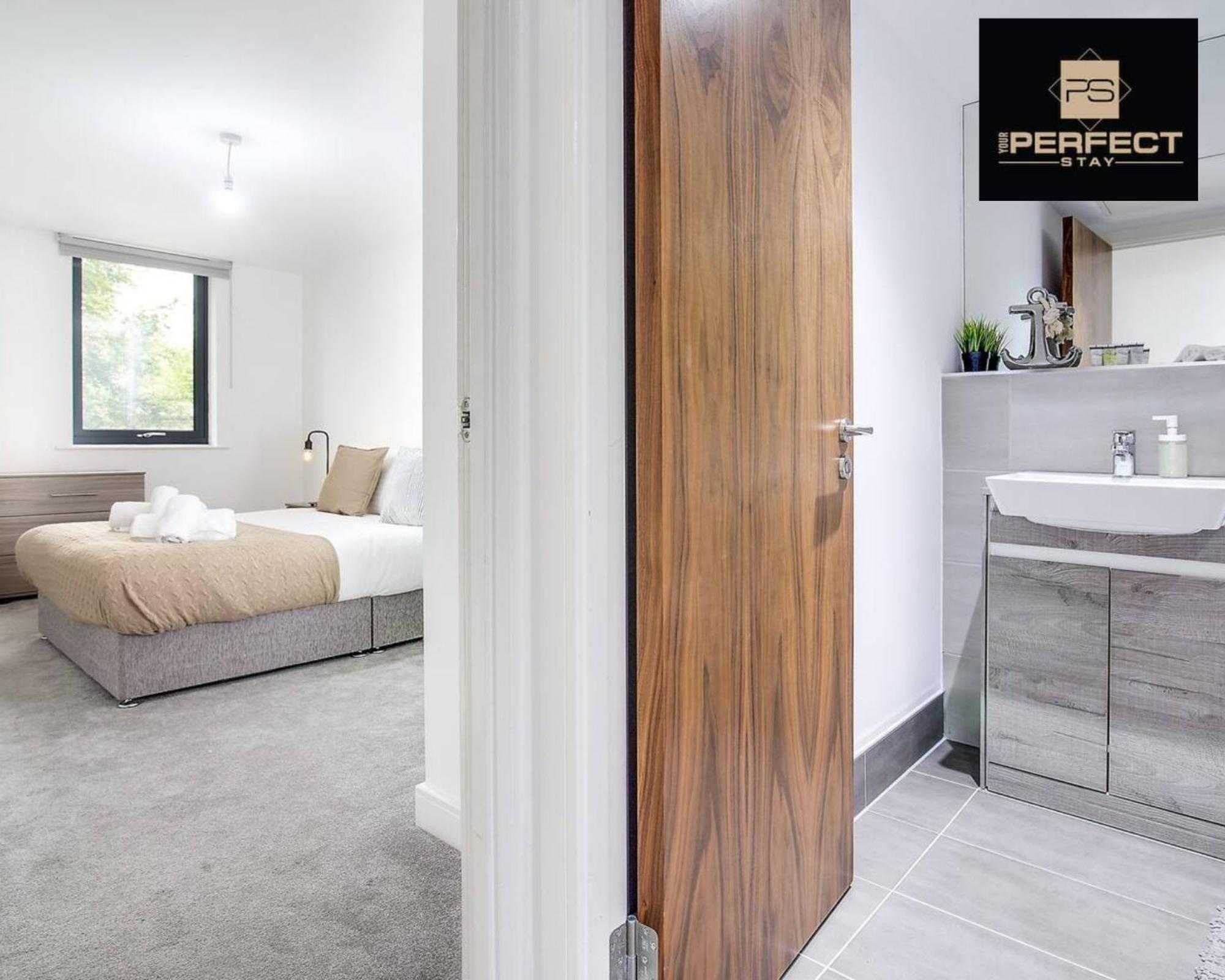 Luxe Modern Apartment By Your Perfect Stay Short Lets Birmingham Exteriör bild