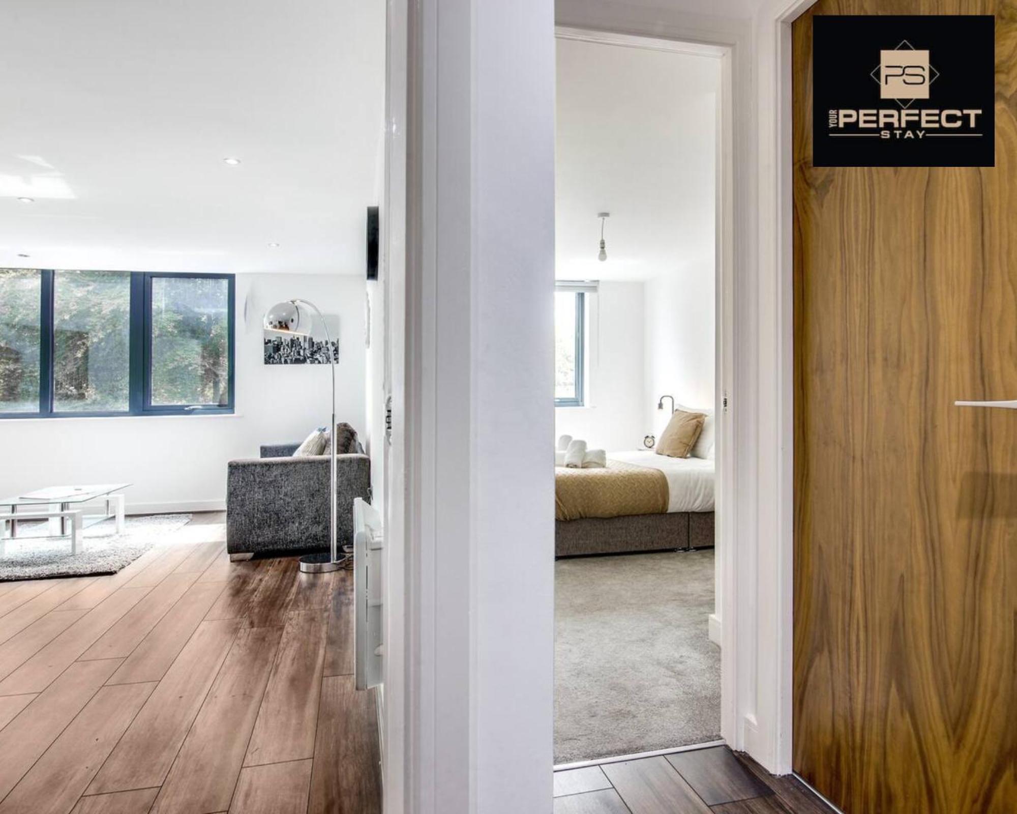 Luxe Modern Apartment By Your Perfect Stay Short Lets Birmingham Exteriör bild