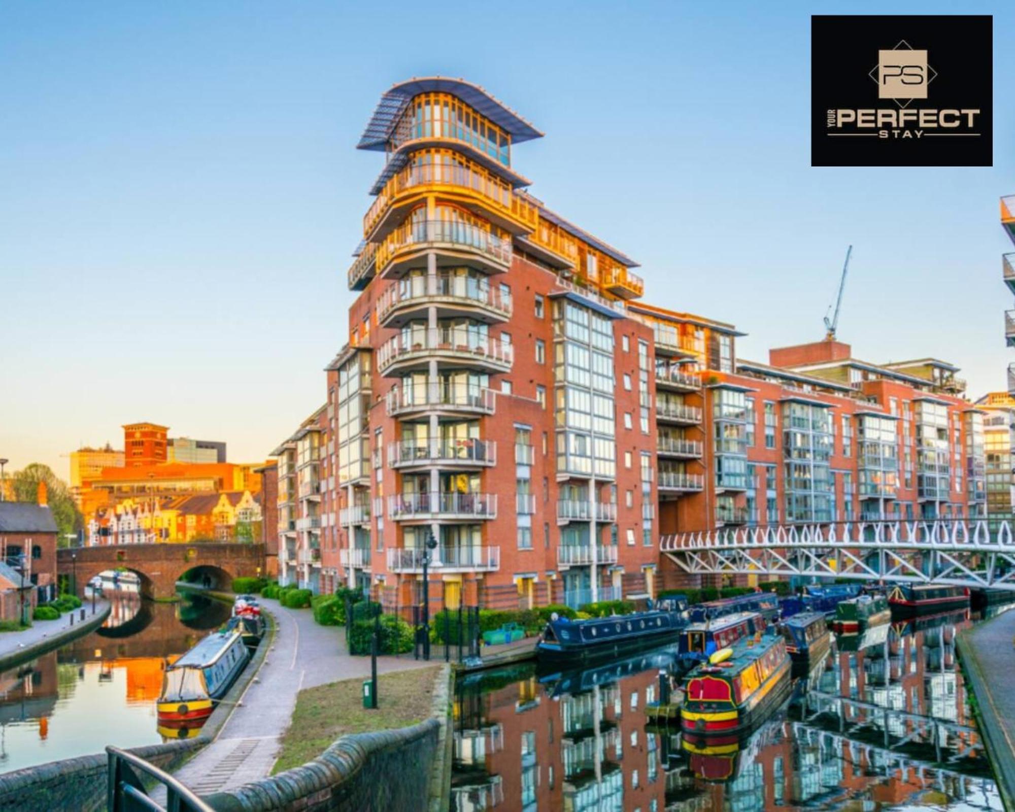 Luxe Modern Apartment By Your Perfect Stay Short Lets Birmingham Exteriör bild