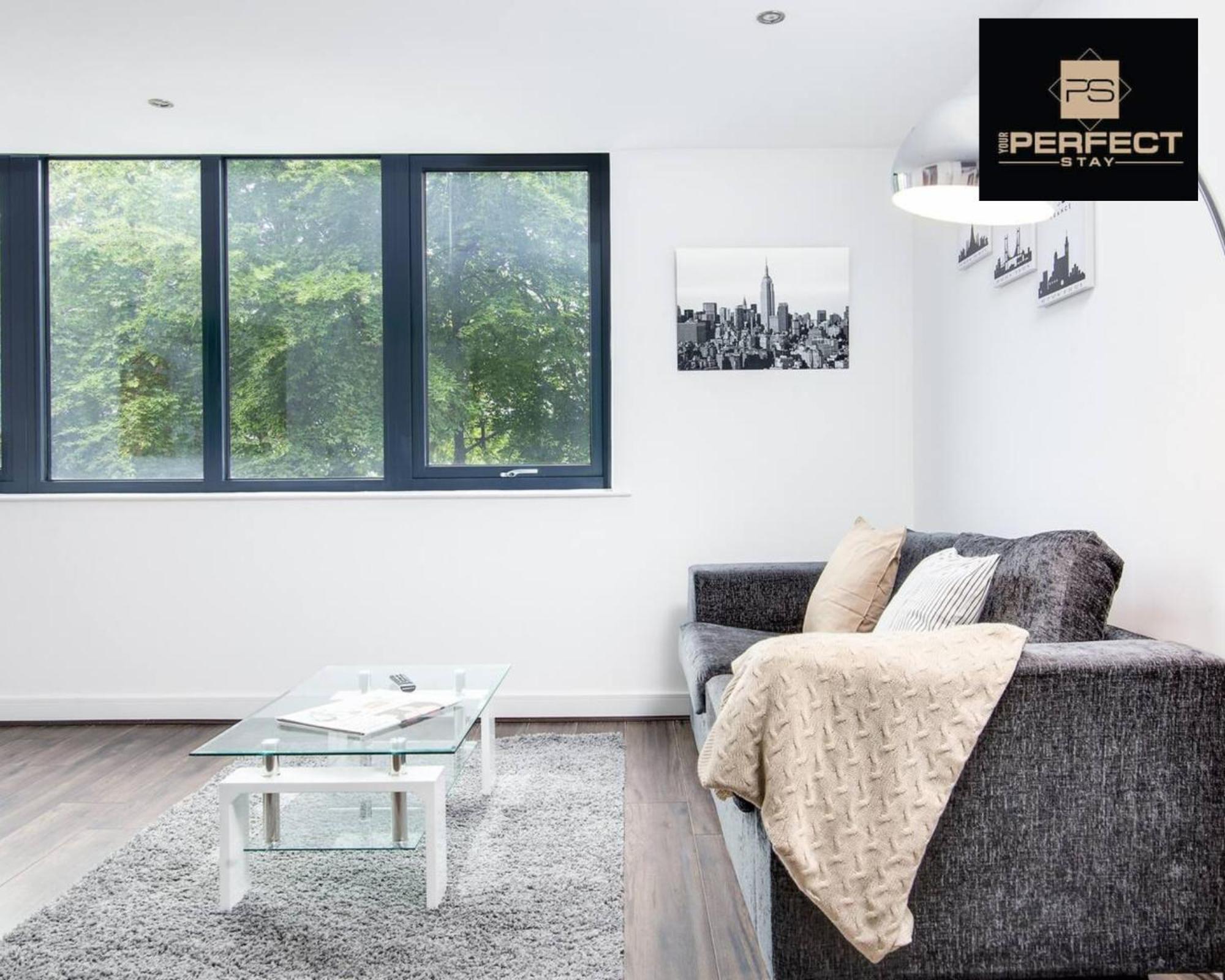 Luxe Modern Apartment By Your Perfect Stay Short Lets Birmingham Exteriör bild